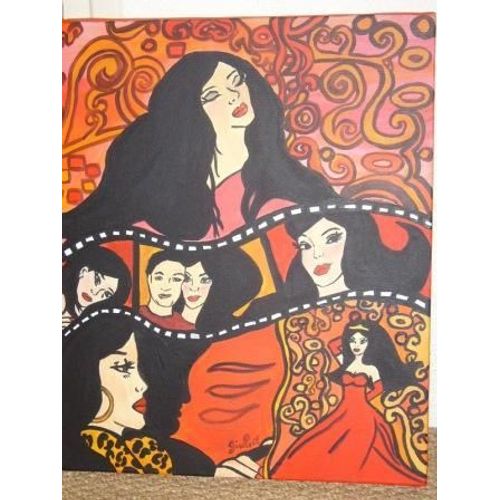 Toile Pop Art "Film Of Dream"