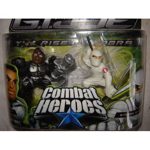 G.I. Joe Rise Of Cobra / Combat Heroes : Heavy Duty & Storm Shadow