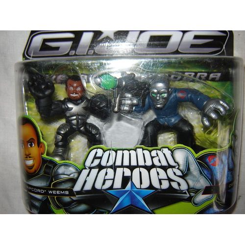 G.I. Joe Rise Of Cobra / Combat Heroes : Wallace Ripcord & Destro