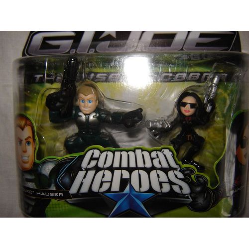 G.I. Joe Rise Of Cobra / Combat Heroes : Conrad Duke Hauser & Baroness