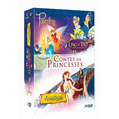 Contes De Princesses - Coffret 3 Dvd - Pack