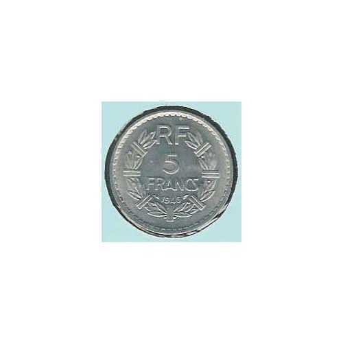 Lot De 4 Pieces De 5 Francs Alu 1945/1946/1949