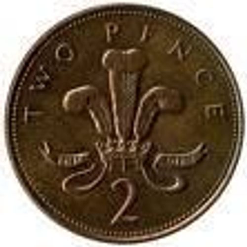 Piece 2 Pence 2001 Effigie Elizabeth Ii