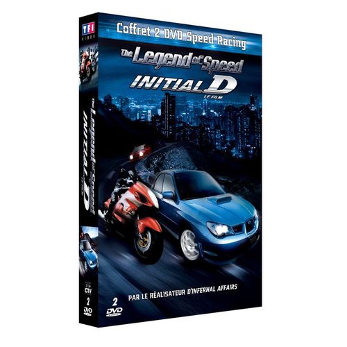Coffret Speed Racing : The Legend Of Speed + Initial D - Le Film - Pack