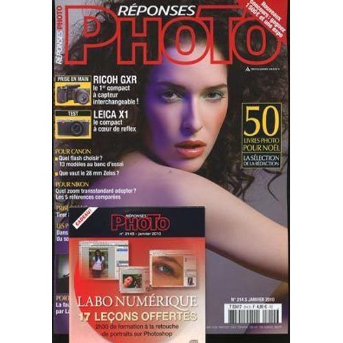 Réponses Photo   N° 214 : Quel Flash Choisir Pour Canon / Quel Zoom Transstandard Adopter Pour Nikon / Prise De Vue Tirer Le Meilleur Parti Du 24 Mm