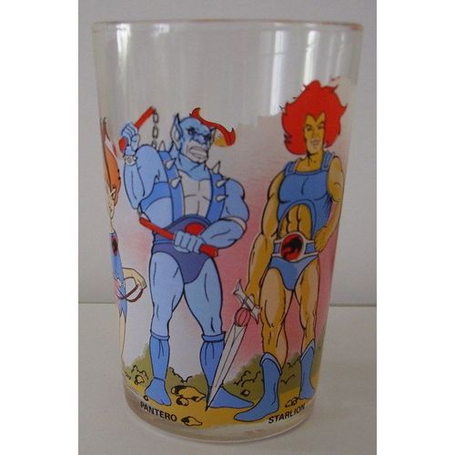Verre À Moutarde  Cosmocats. Wilykit, Pantero, Starlion, Tigro, Felibelle, Wilykat