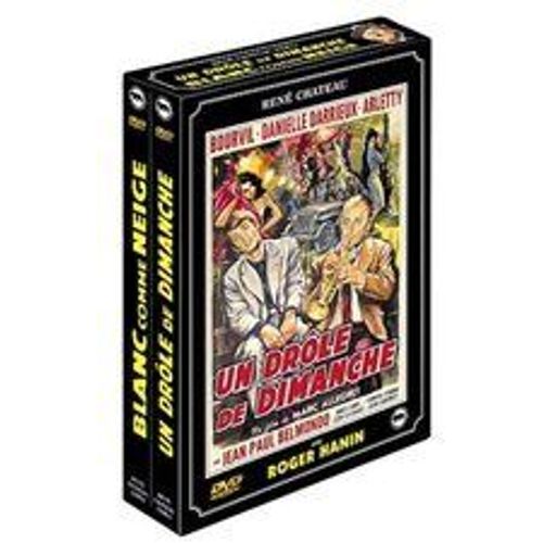 Coffret 2 Dvd Bourvil : Un Drôle De Dimanche + Blanc Comme Neige