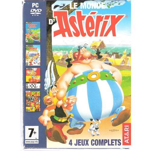 Le Monde D'asterix Coffret 4 Jeux Pc