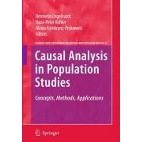 Causal Analysis In Population Studies
