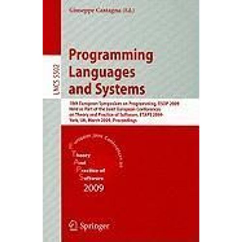 Programming Languages And Systems