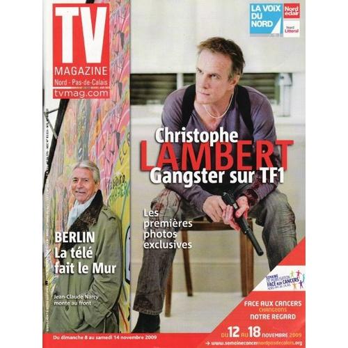 Tv Mag   N° 20355 : Christophe Lambert (Itw 3p), Laurence Boccolini (Itw 1/2p), Anna Sherbinina (1p)