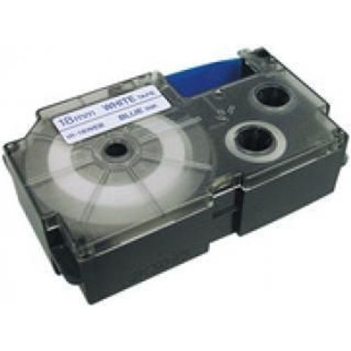 Casio IR-9BU1 -  EZ Label Printer - Ruban cassette bande adhésive 9 mm pour titreuses - Bleu