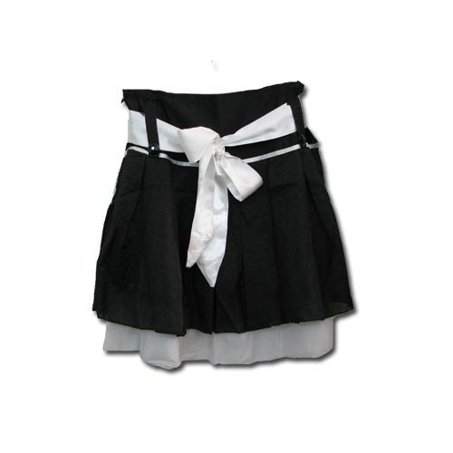 Jupe Noir Avec Ceinture Lolita