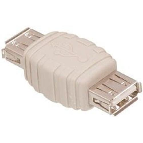 Adaptateur avec fiche USB A femelle ET fiche USB A femelle