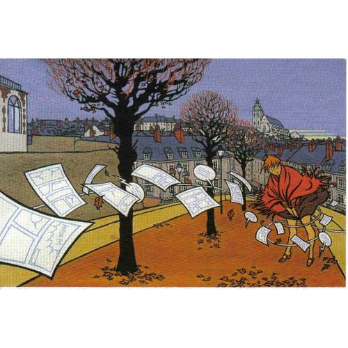Carte Postale Pellejero Ruben Festival Bd Blois 2004
