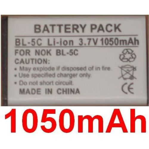 Batterie Pour Nokia N91 6670 N70 2600 3650 Bl-5c Bl5c **1050mah**