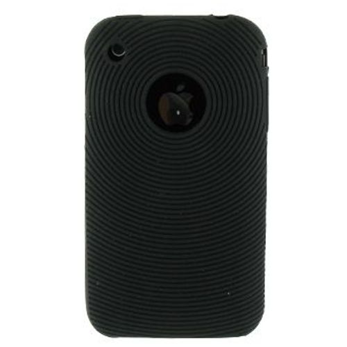 Housse Silicone Noire  Pour Apple Iphone