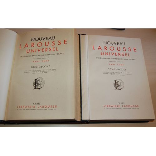 Nouveau Larousse Universel - 2 Tomes