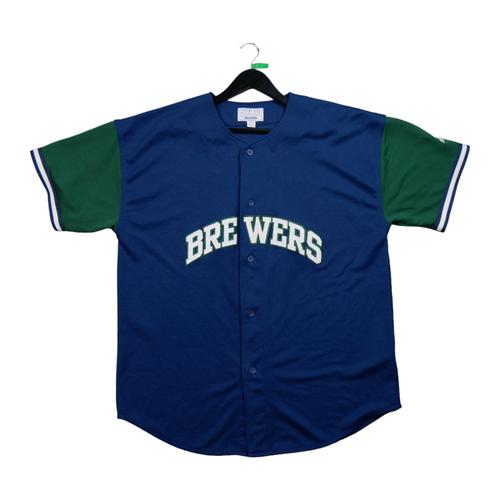 Reconditionné - Maillot Starter Milwaukee Brewers Mlb - Taille 2xl - Homme - Marine