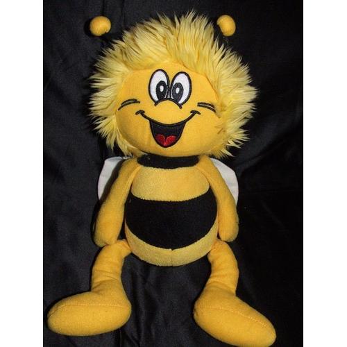 Maya L'abeille Tomy Doudou Peluche Abeille Jaune Noir Rayé 40 Cm Interactive Parle