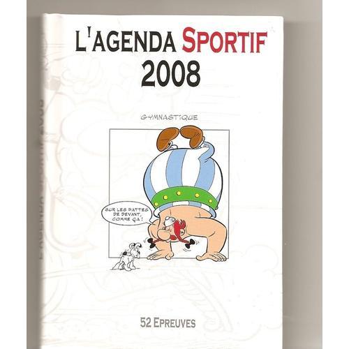 Agenda Sportif Astérix Et Obélix 2008 Collector 52 Épreuves Sportives