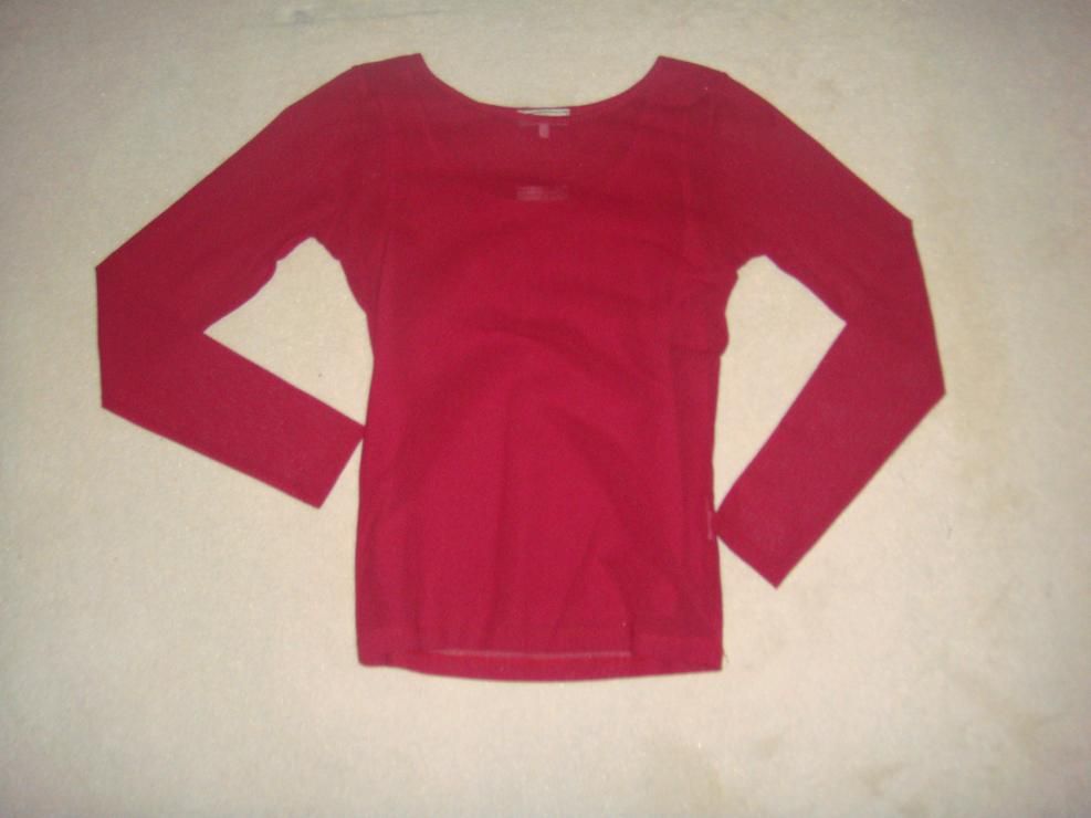 Double Top Rouge Framboise Chattawak - Taille L