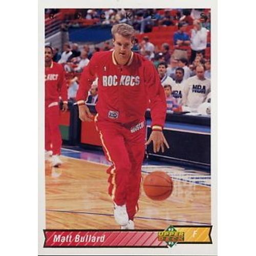 Carte Basket Upper Deck 92-93 N°164 Bullard