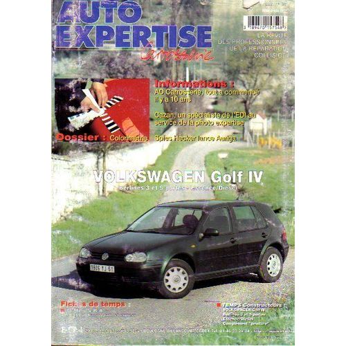 Auto Expertise Carrosserie  N° 197 : Volkswagen Golf Iv - Berlines 3 Et 5 Portes - Essence/Diesel