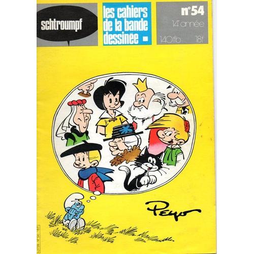 Les Cahiers De La Bande Dessinee - Schtroumpf N° 54 - Peyo