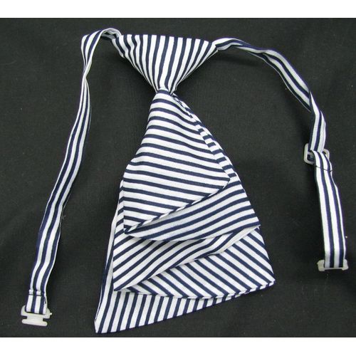 Lavallière Noeud Papillon Cravate Clip Réglable Motif Rouge