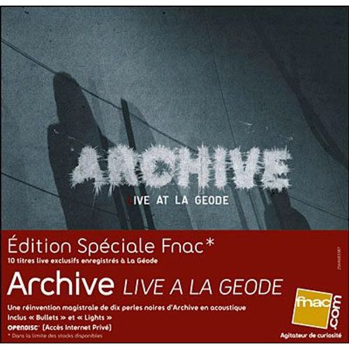 Live At La Geode - Edition Spéciale Fnac