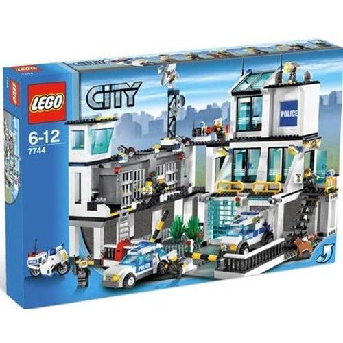 Lego - 7744 - City - Jeux De Construction - Le Poste De Police