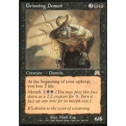 Grinning Demon (Démon Grimaçant) - Magic - Carnage