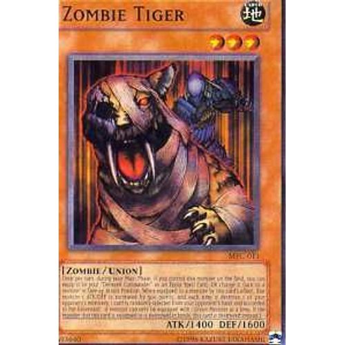 Yu Gi Oh - Zombie Tiger - Mfc-011 - Commune - Anglais
