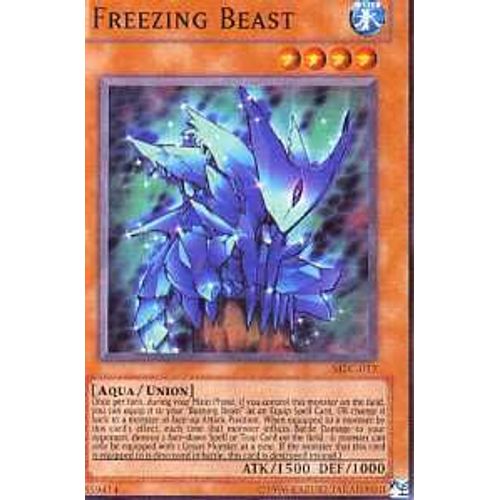 Yu Gi Oh - Freezing Beast - Mfc-017 - Commune - Anglais