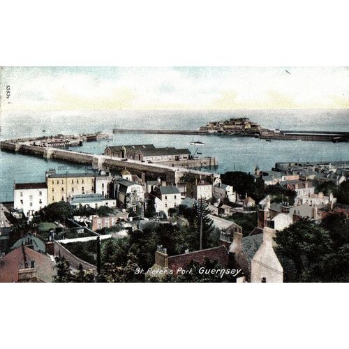 Carte Postale Ancienne, Guernesey - Guernsey, St Perter's Port