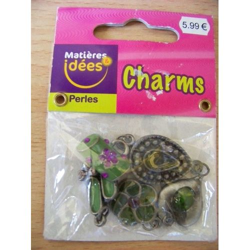 Breloques Charms X 5 - Matieres & Idees -