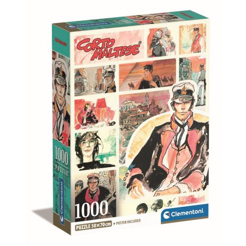 Puzzle Adulte Compact 1000 Pièces - Corto Maltese