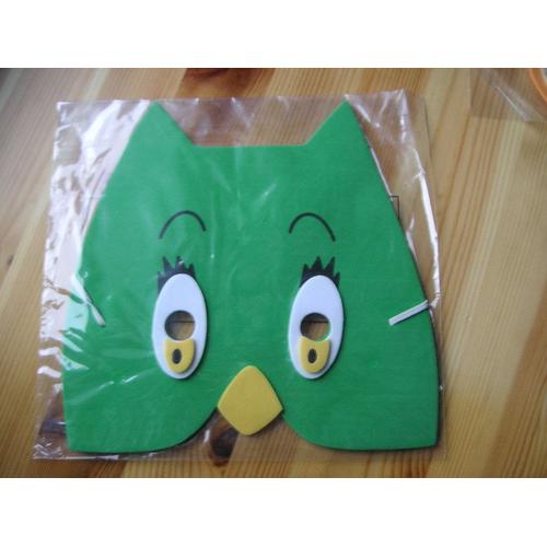 Masque De Carnaval Rik Et Rok (Oiseau / Perroquet) 20cm X 20cm