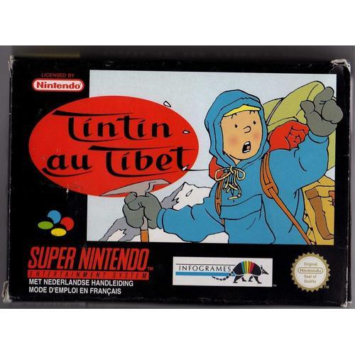 Tintin Au Tibet Snes Super Nintendo