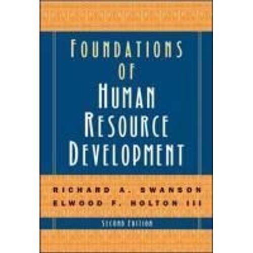 Foundations Of Human Resource Development