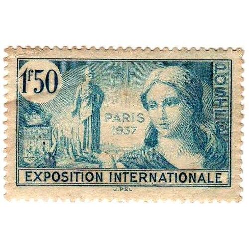 France 1937 - Y&t N°336 - 1f50 - Propagande Pour L'exposition Internationale De Paris - Neuf