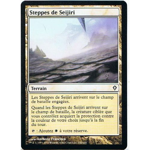 Steppes De Seijiri  - Magic Mtg - Worldwake 142 - C