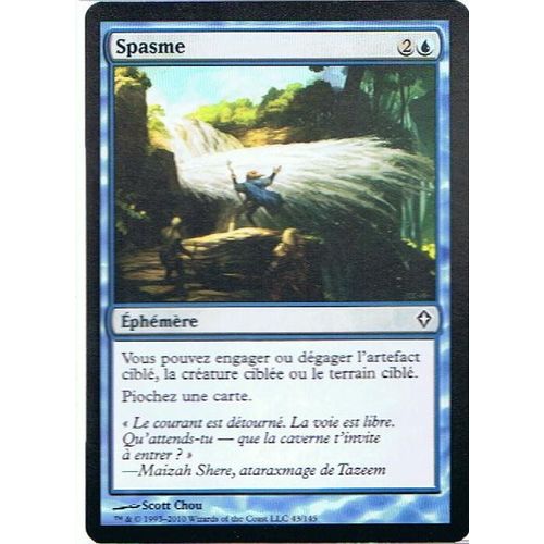 Spasme  - Magic Mtg - Worldwake 43 - C