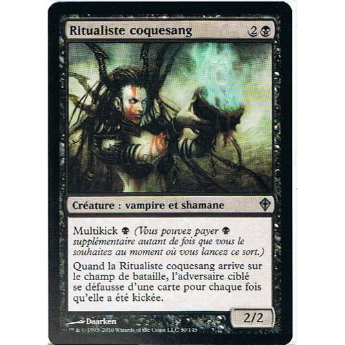 Ritualiste Coquesang  - Magic Mtg - Worldwake 50 - U