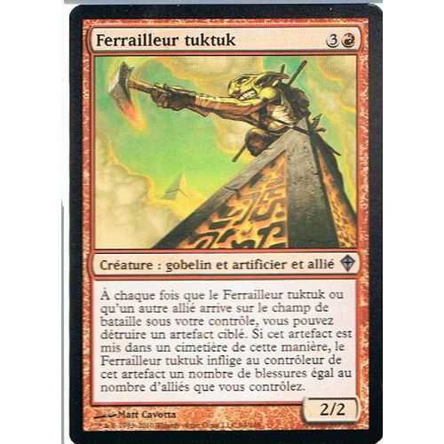 Ferrailleur Tuktuk  - Magic Mtg - Worldwake 94 - U