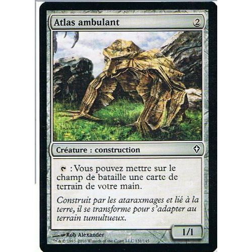 Atlas Ambulant  - Magic Mtg - Worldwake 131 - C