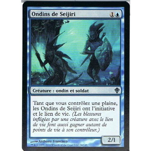 Ondins De Seijiri  - Magic Mtg - Worldwake 36 - U