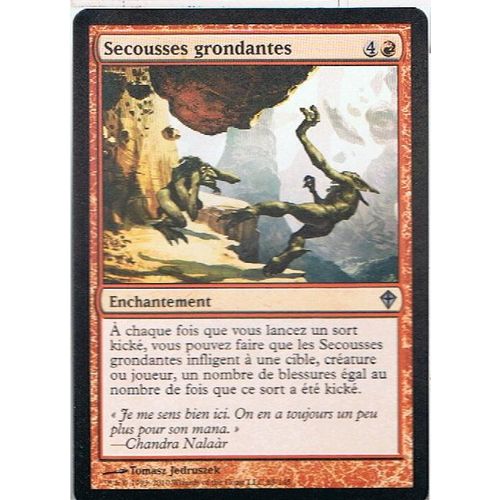 Secousses Grondantes  - Magic Mtg - Worldwake 89 - U