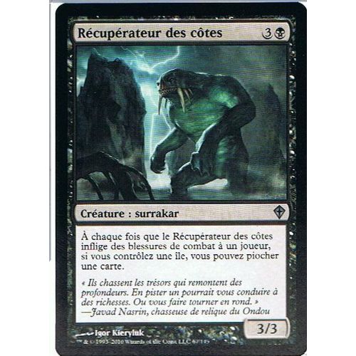 Récupérateur Des Côtes  - Magic Mtg - Worldwake 67 - U